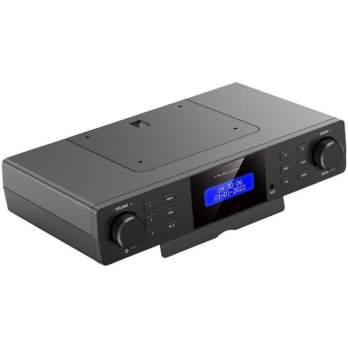 Kitchen Radio - VR Radio - DOR-130 - DAB+/FM - Alarm Clock - LED Light - Kitchen Timer