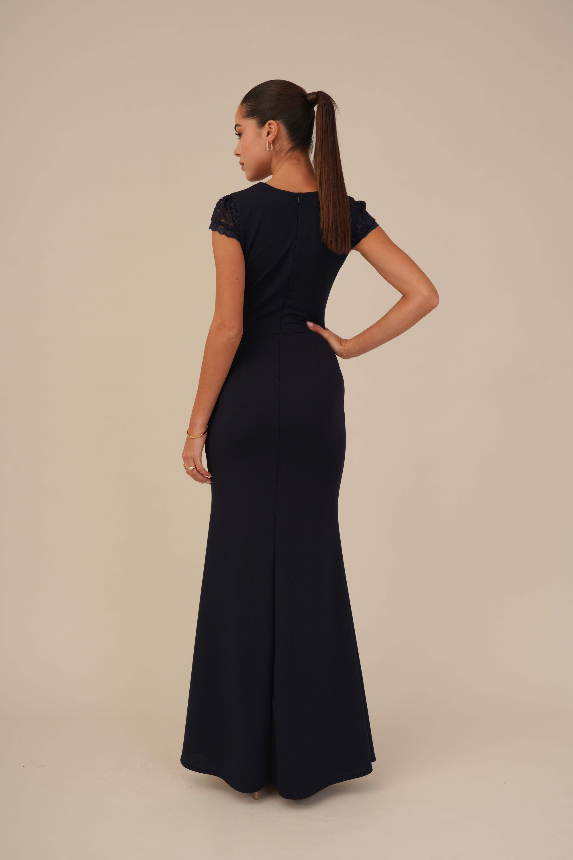 WAL G. SAMMY MAXI DRESS - Occasion wear - navy blue