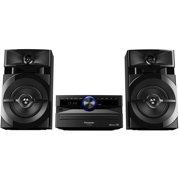 Mini sistema Panasonic SC-UX102E-K - Lettore CD/MP3 - Radio digitale DAB/DAB+/FM - Bluetooth - Nero