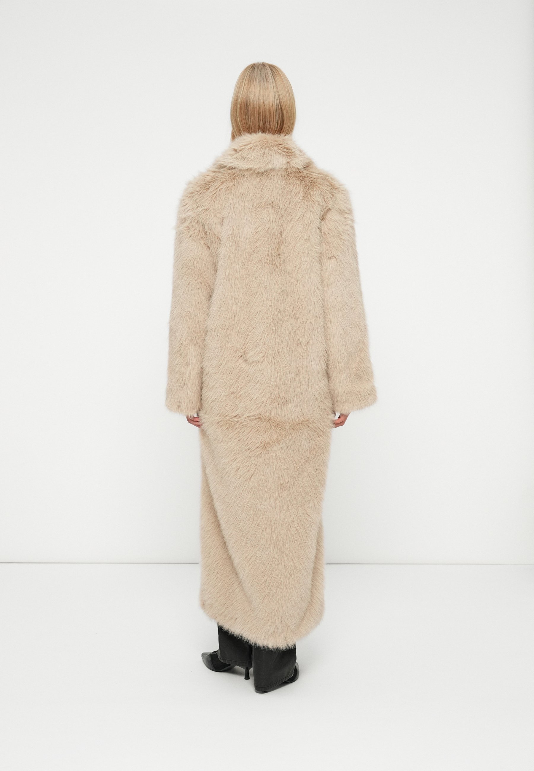 Noisy May NMEVIE LONG MANTEAU - Manteau d'hiver - avoine