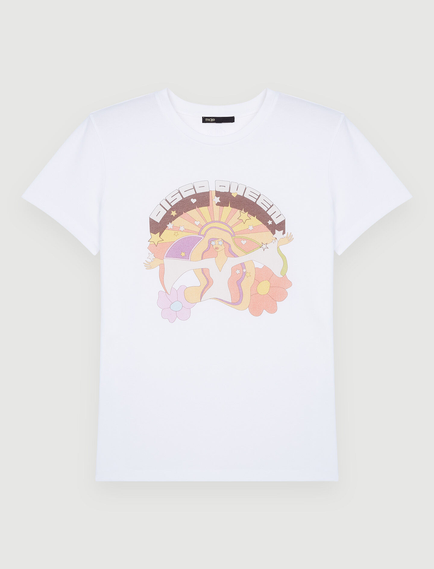 VARĂ-Tricou alb serigrafiat