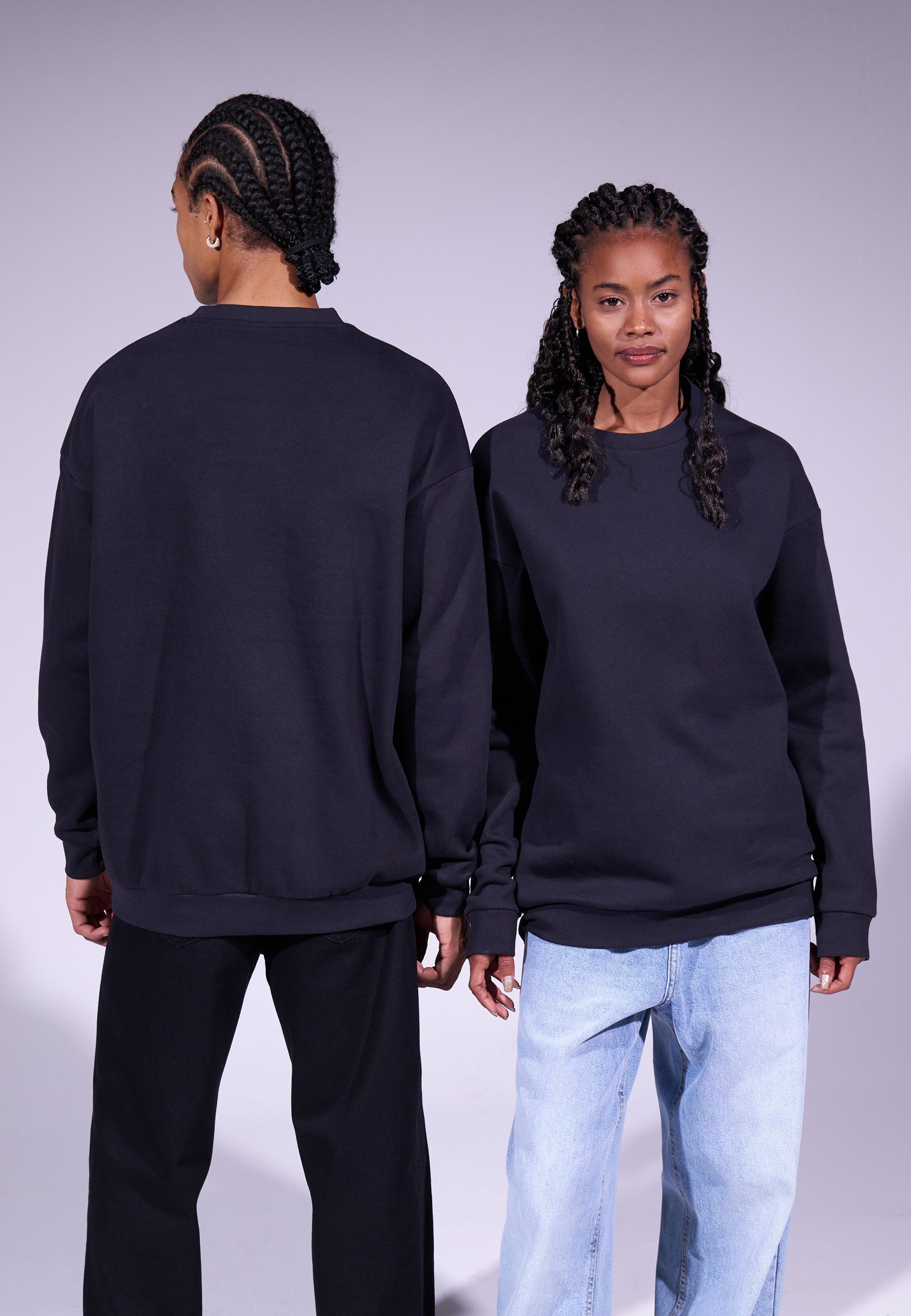 YOURTURN UNISEXE - Sweat-shirt - noir