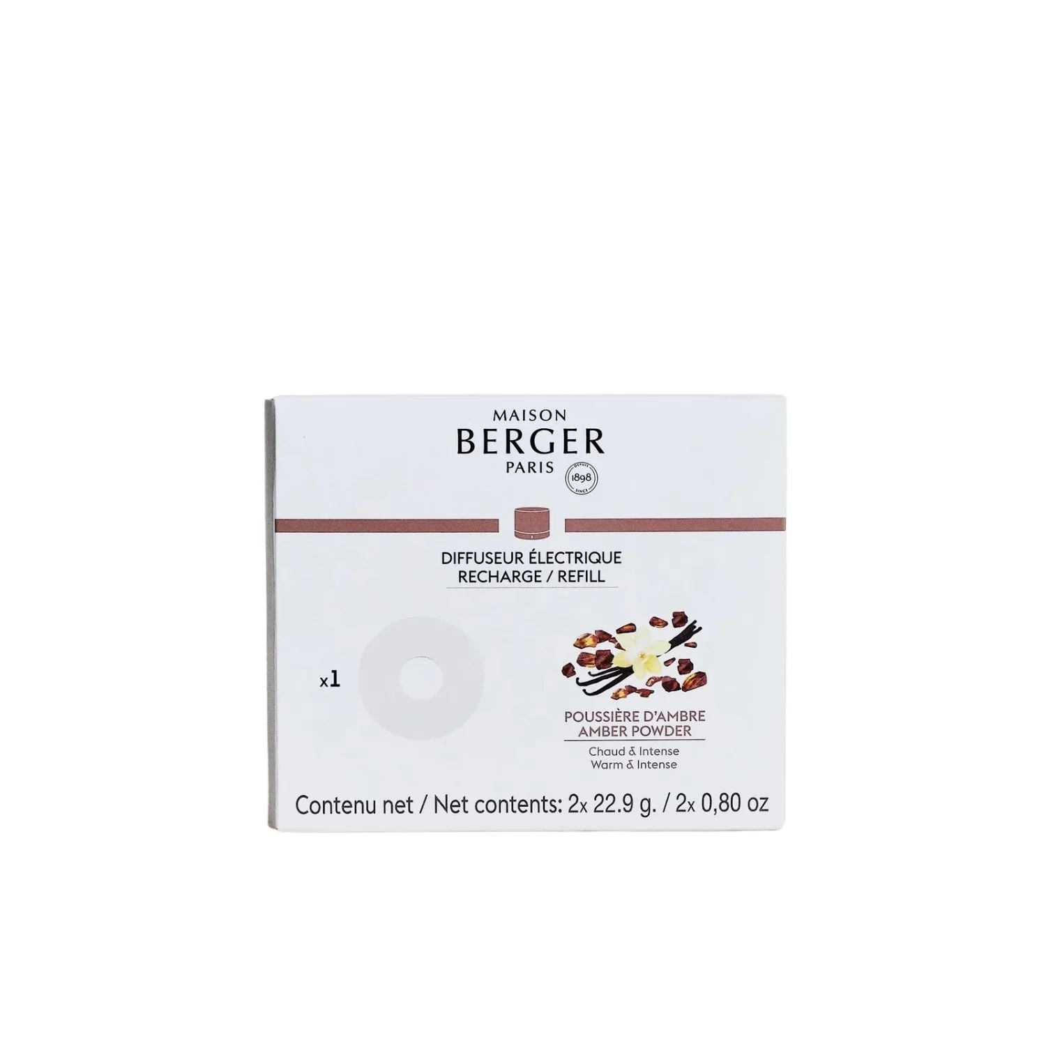 Diffuseur Électrique Ricarica per Diffusore Nomade - Poussière d'Ambre - Profumo per Diffusore