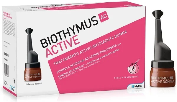BIOTHYMUS Biothymus Ac Active Donna 10 flessen behandeling tegen haaruitval