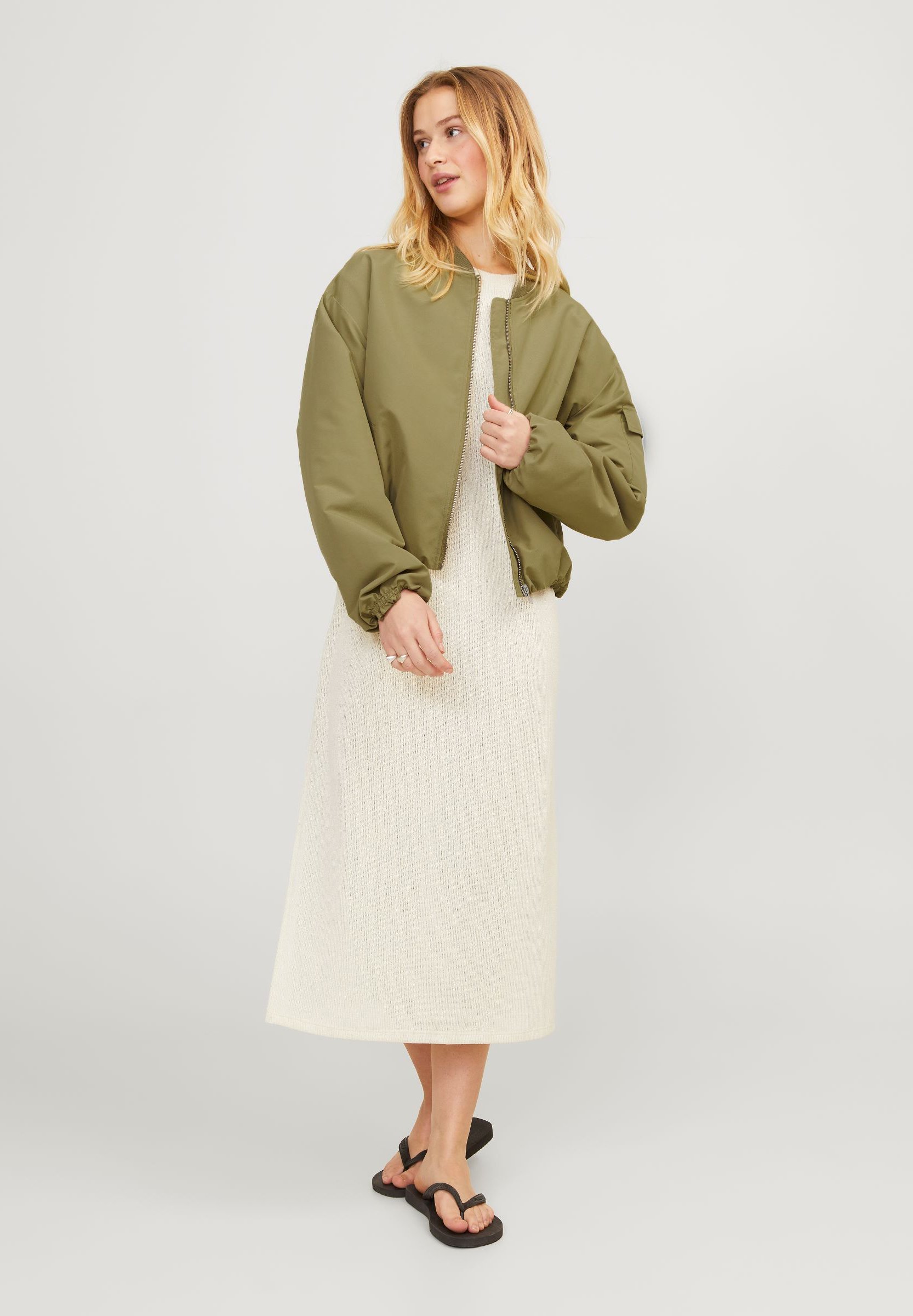JJXX JXLEILA OTW NOOS - Giubbotto bomber - Aloe