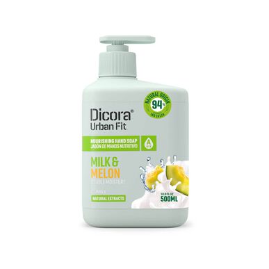 Dicora kremet flytende håndsåpe med vitamin A og melonduft, 500 ml.