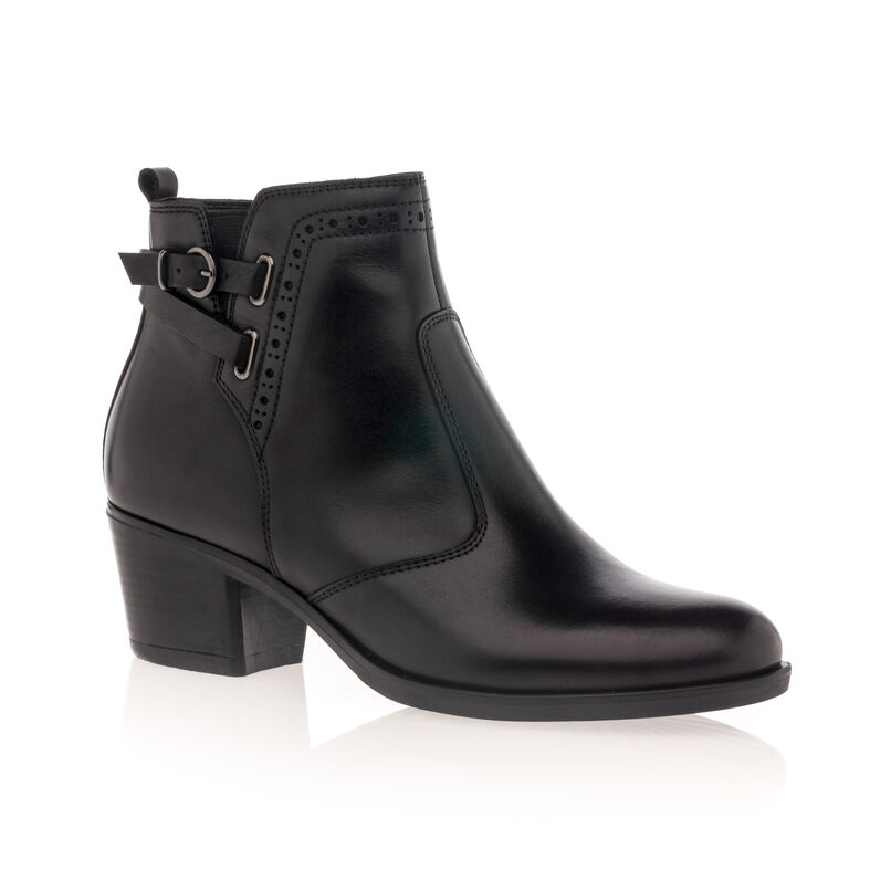 Schwarze Damenstiefel / Stiefeletten