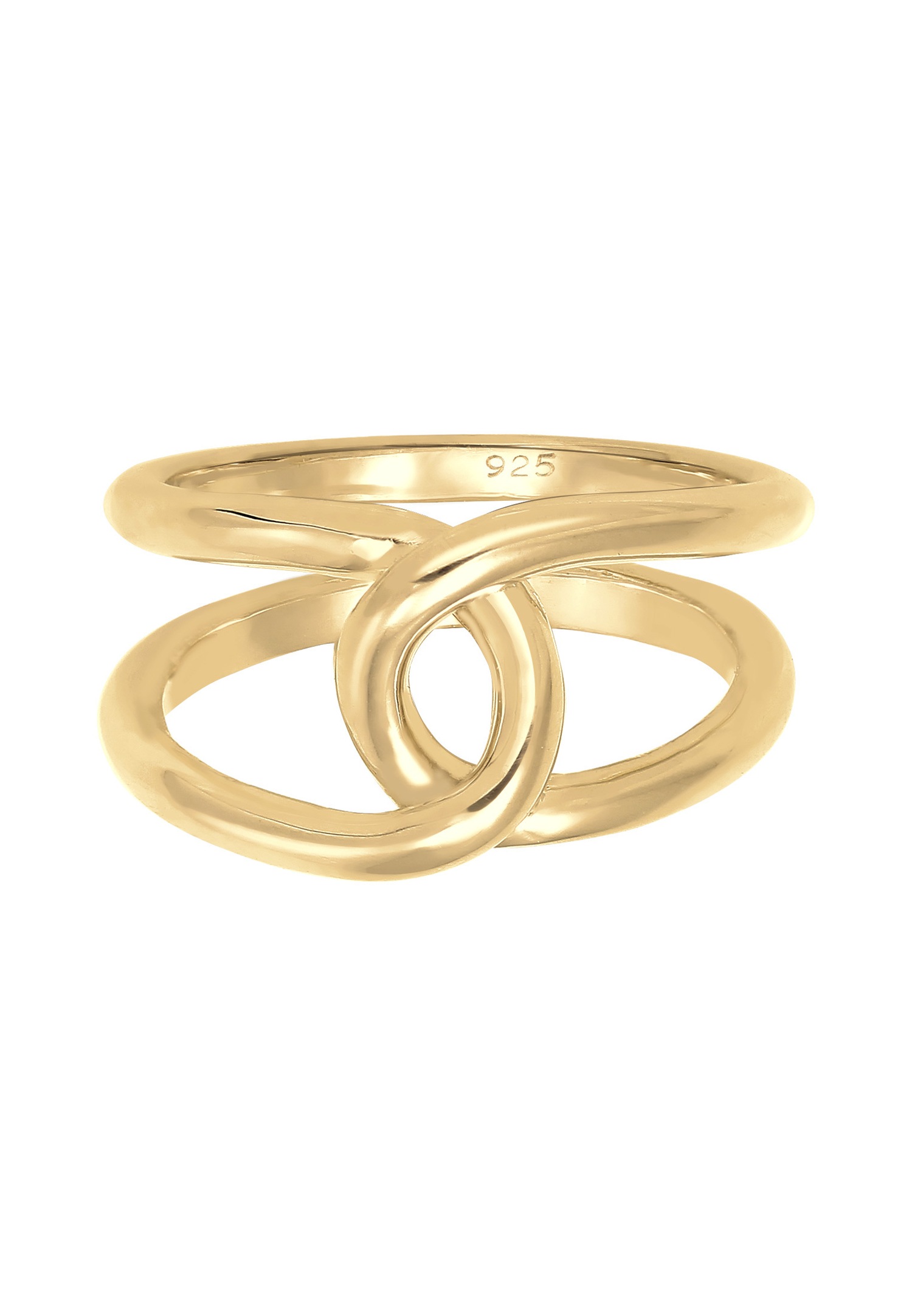 Elli Organique Filigrane Bague Femme - Argent (925/1000)