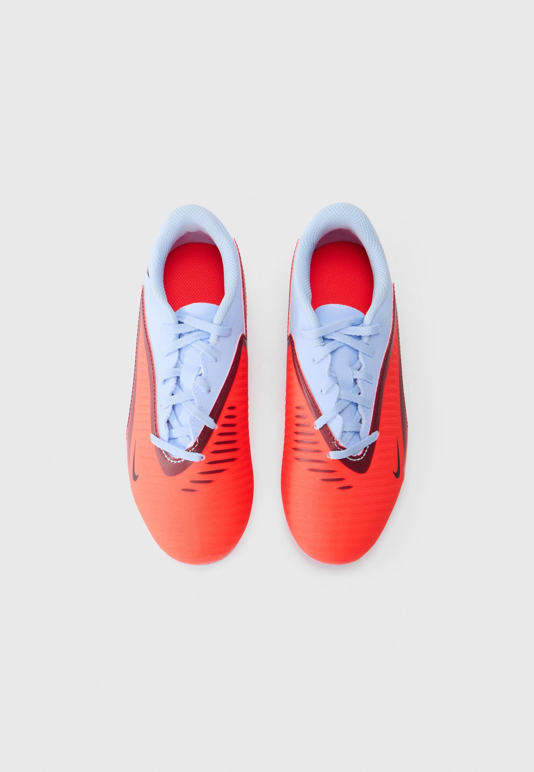 Nike Performance PHANTOM 6 LOW UNISEX - Kindla maa jalgpallijalatsid - kuninglik toon/karmiinpunane/must