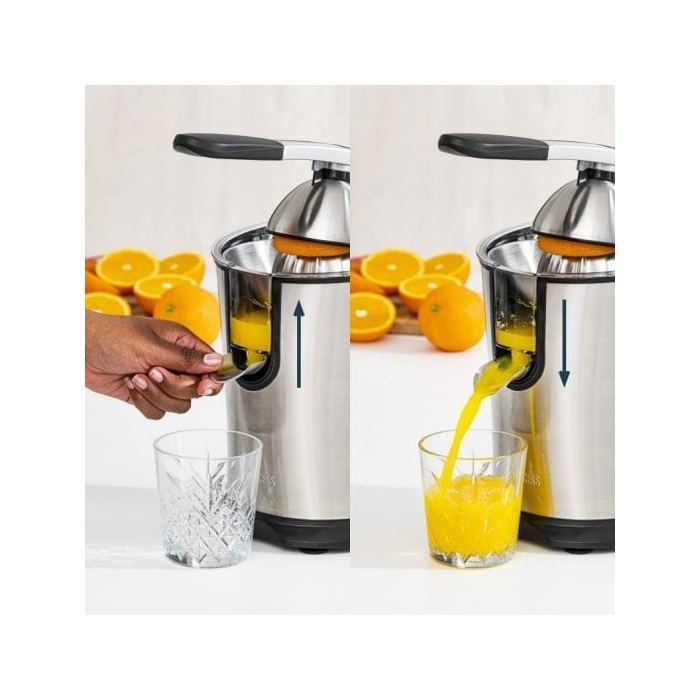 Princess 01.201860.01.001 Master Juicer Pro Exprimidor de cítricos – Cono de acero inoxidable – 300 W