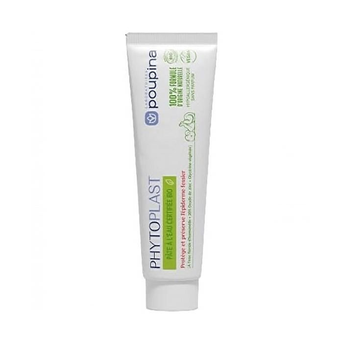 Poupina Soins Bébé Phytoplast Pâte à l'Eau Anti Rougeurs du Siège Bio 65g