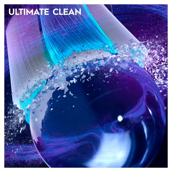 Hlavice zubnej kefky Oral-B iO Ultimate Clean<br>čierne, 8 kusov