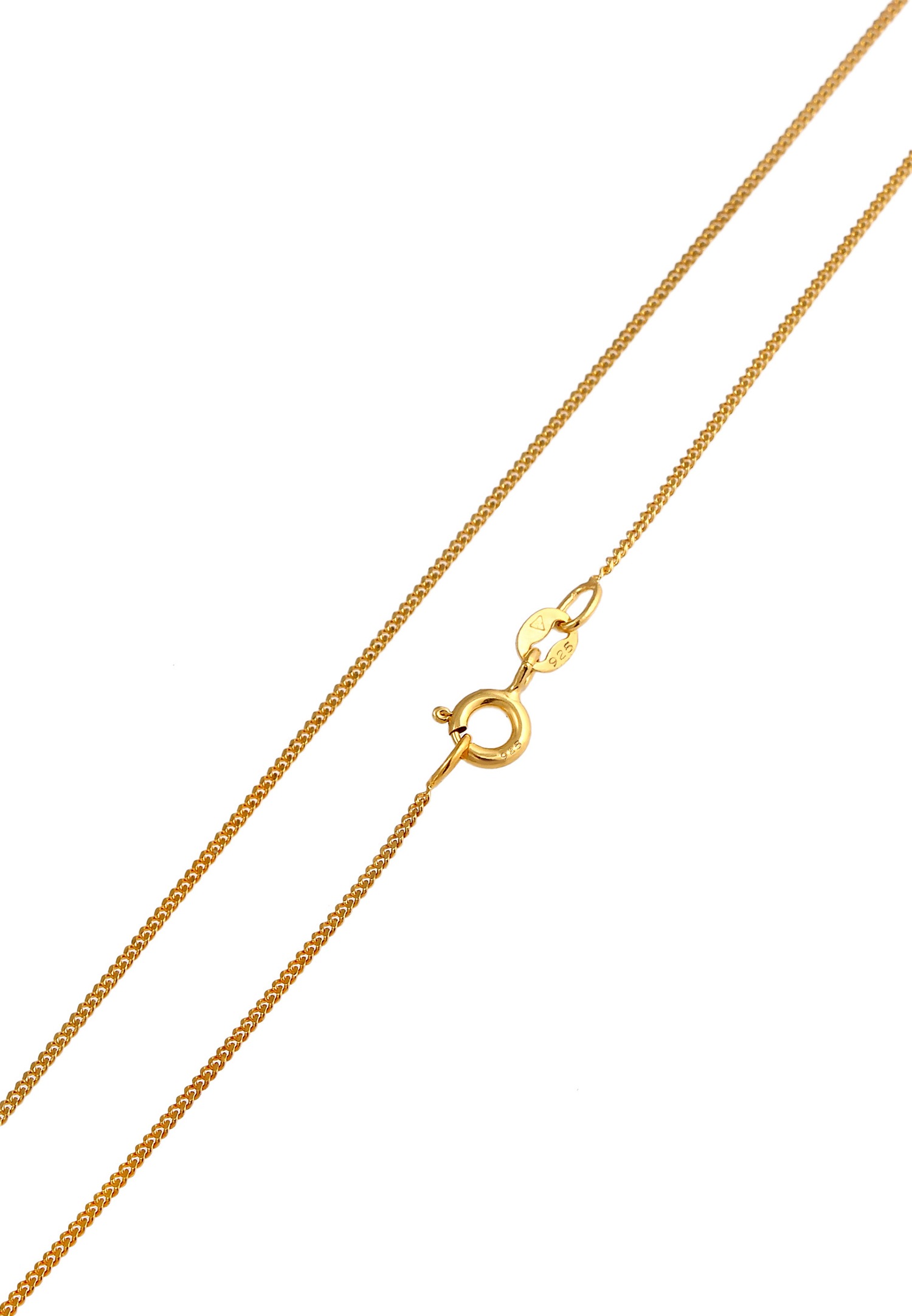 Elli Pendentif pour dames Perle de culture d'eau douce Minimal en argent sterling 925 plaqué or