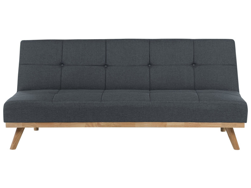 Sofa trzyosobowa rozkładana ciemnoszara
