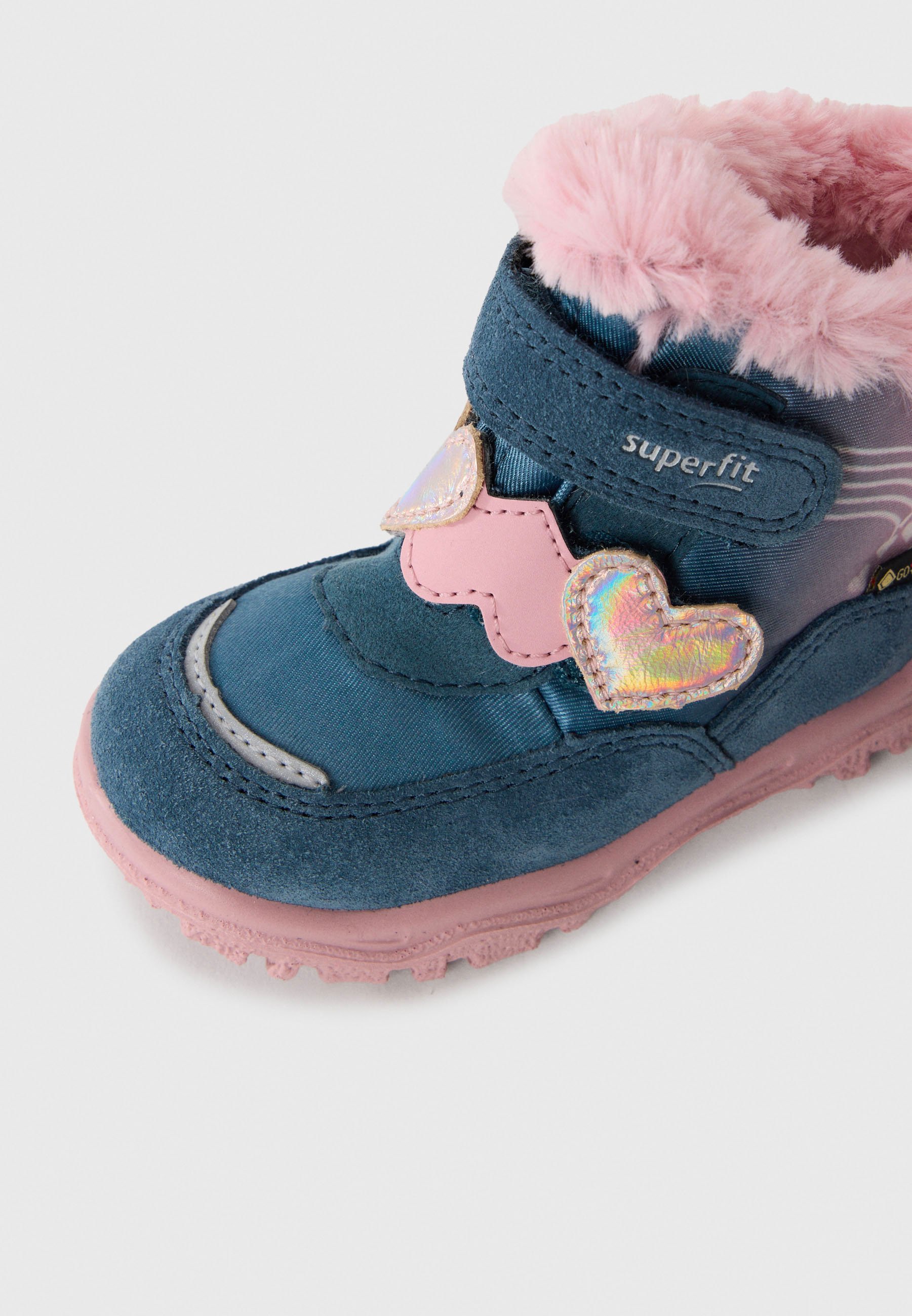 Superfit GORE-TEX HUSKY+ - Talvesaapad - sini/roosa