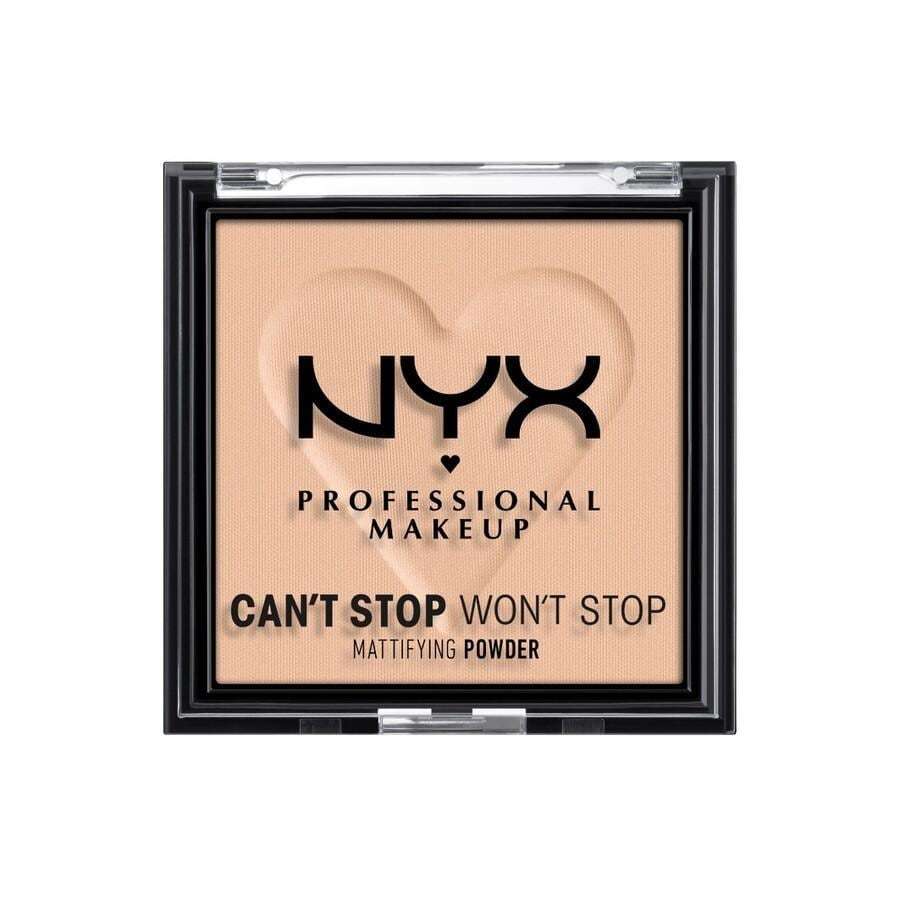 NYX Professional Makeup Powder Can't Stop Won' Stop Mattifying pudra – 6 g