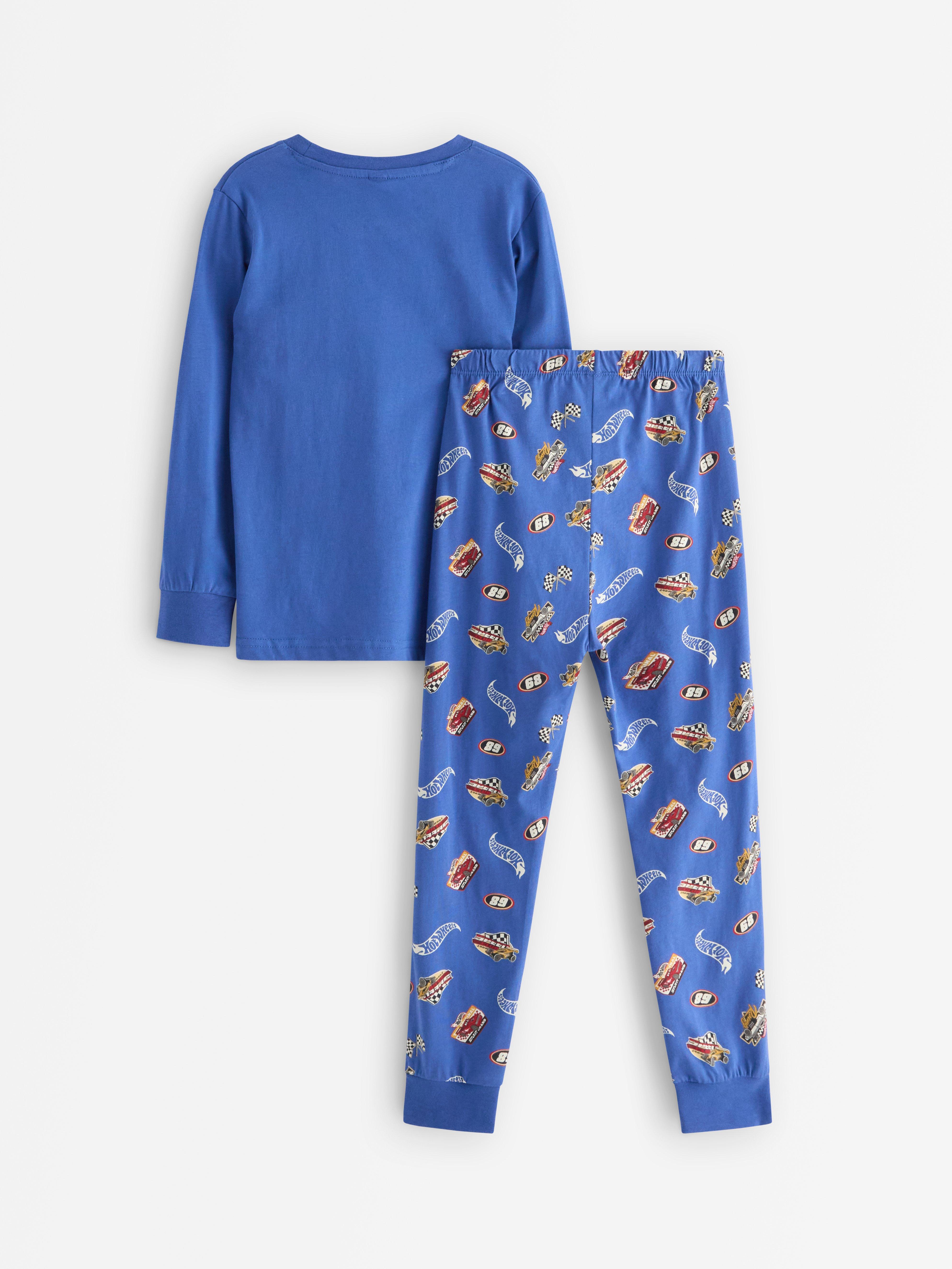 Pijama Hot Wheels Azul