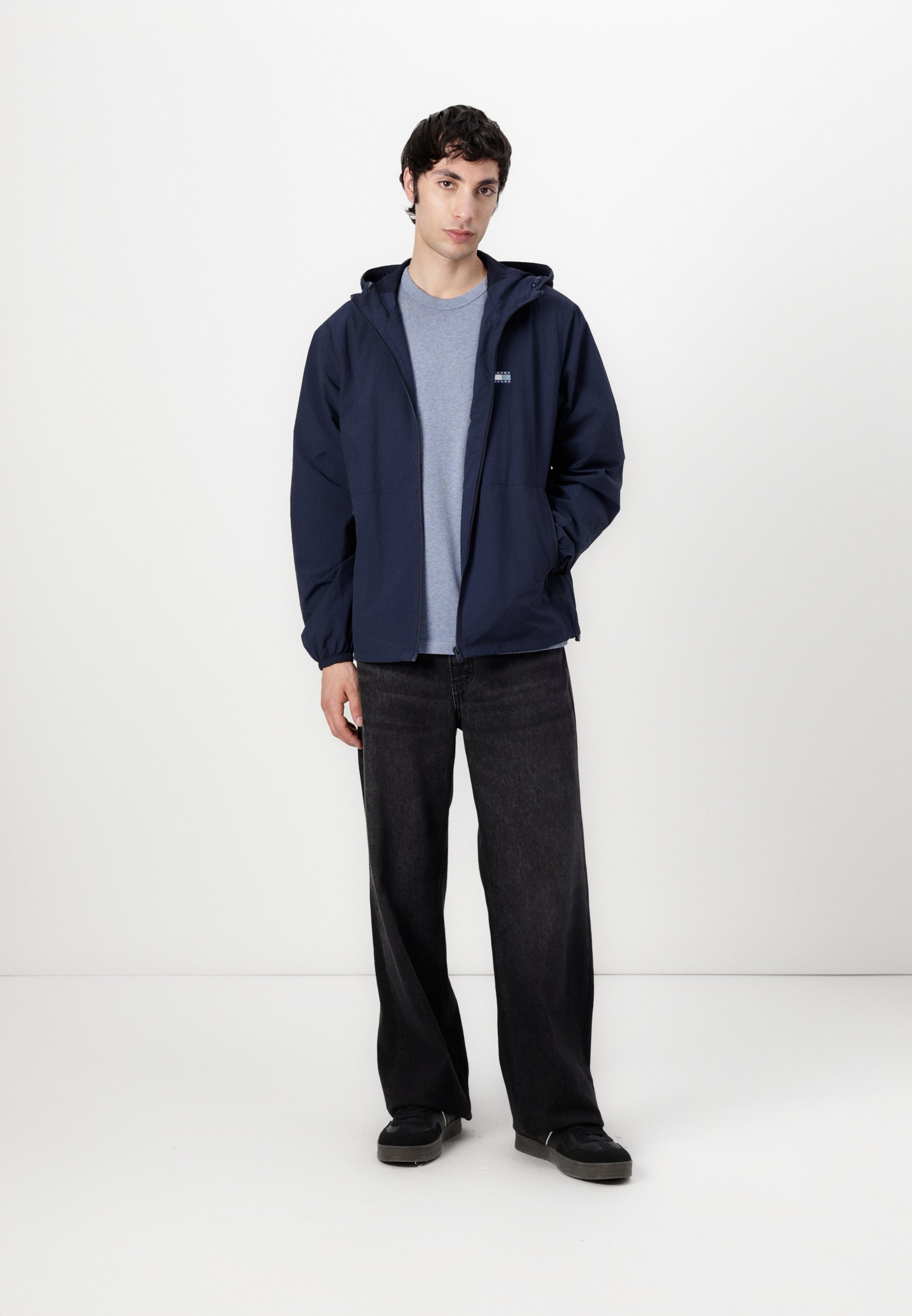 Tommy Jeans CHICAGO WINDBREAKER - Giacca estiva - blu notte scuro
