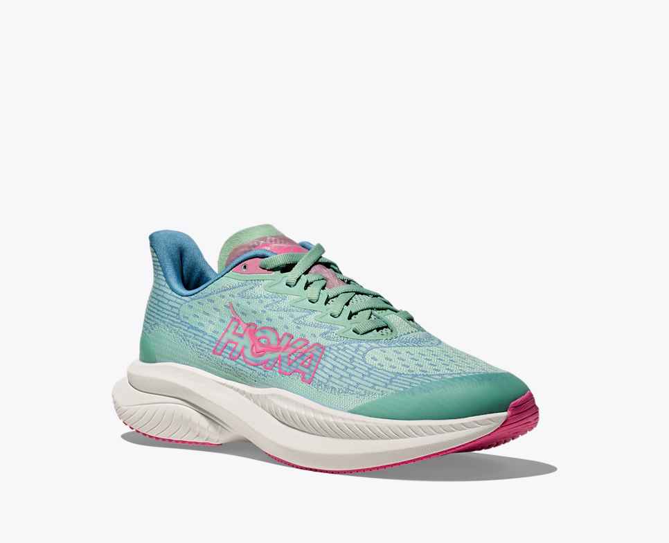 HOKA Mach 6 Jadeit / Alpská modř