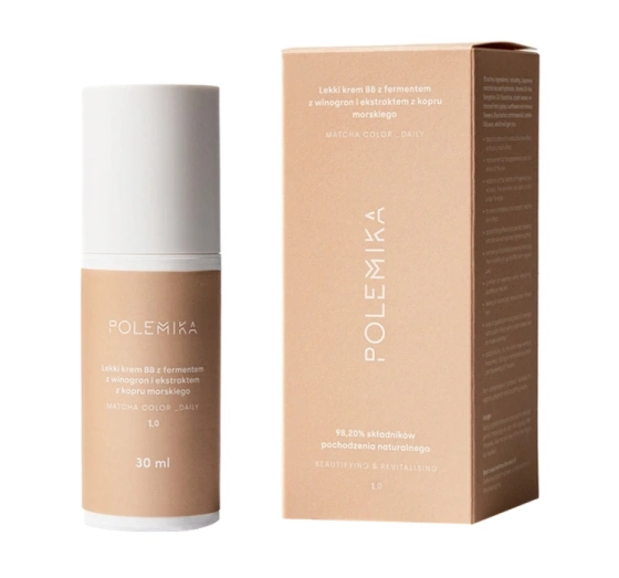 Polemika Matcha Color rewitalizujący krem BB 1.0 30ml