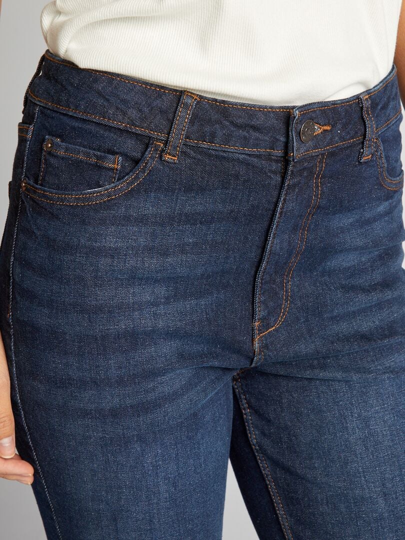 Calça jeans slim tamanho 30L - AZUL