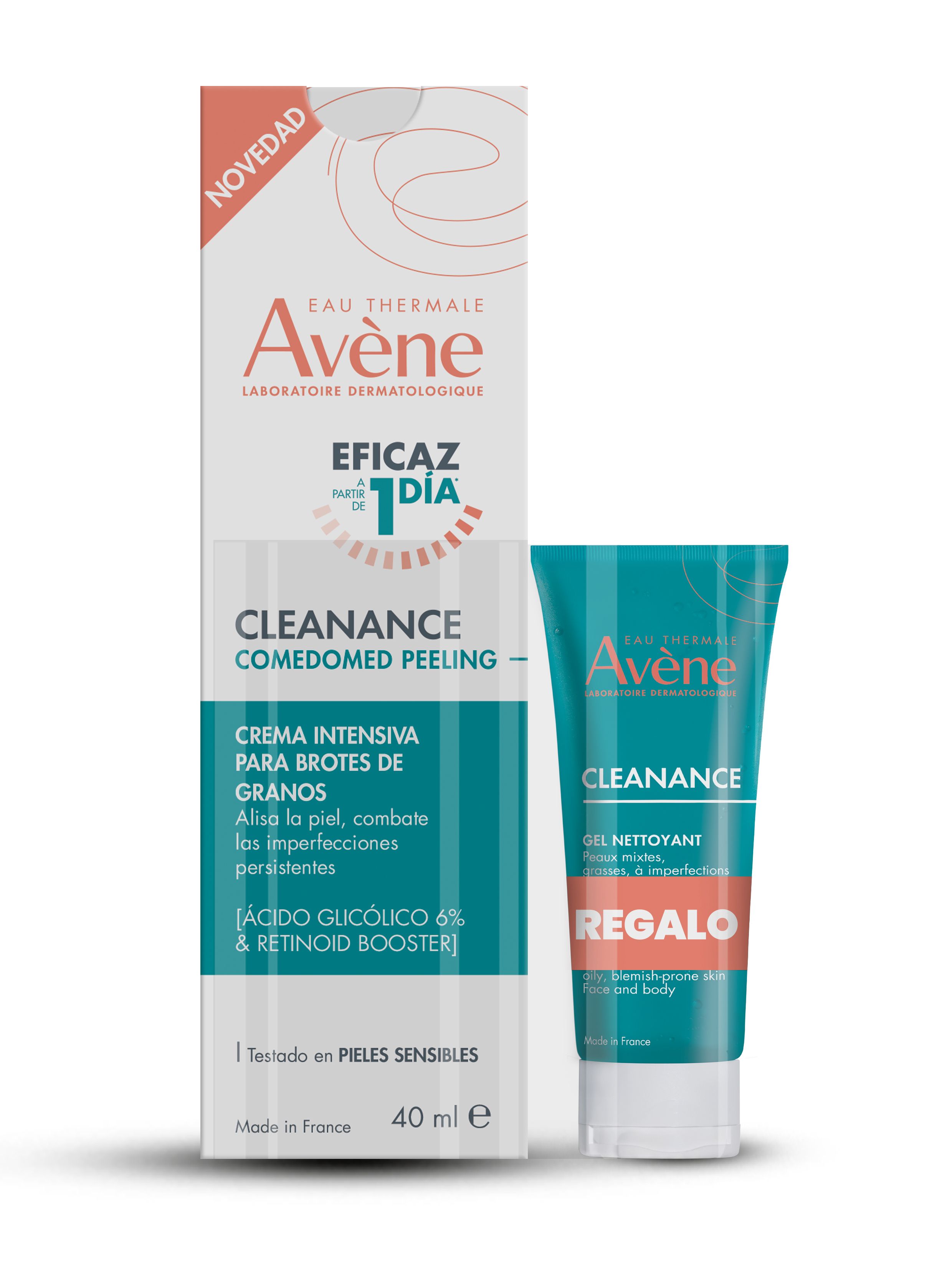 Cleanance paket protiv akni: Piling s komedonima (besplatni gel za čišćenje) Tretmani akni