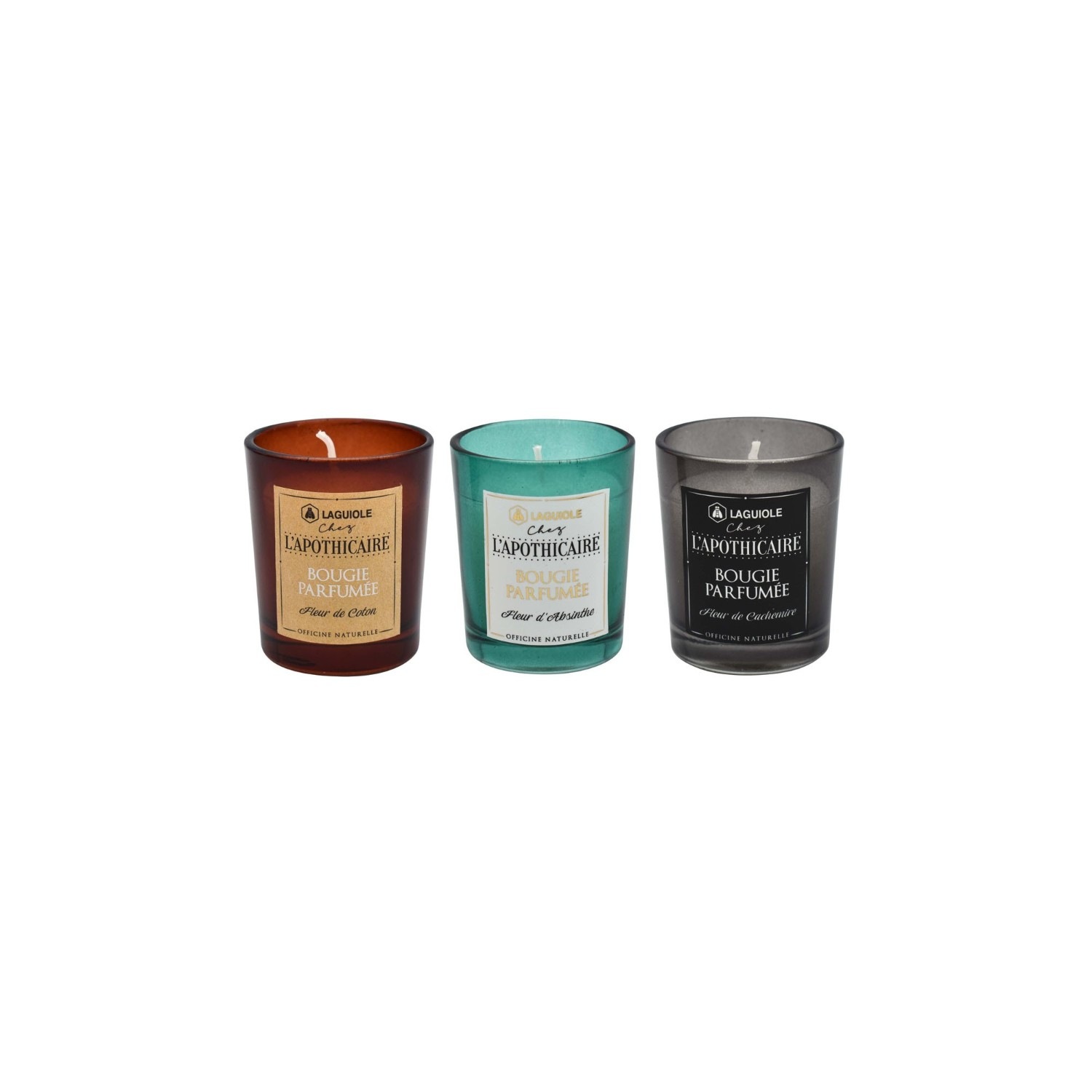 La guiole Coffret de 6 bougies parfumées 30 g