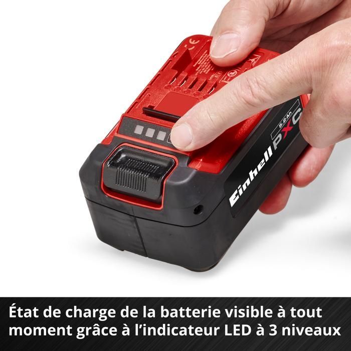 Einhell 5.2 Ah PXC PLUS Battery (Lithium-Ion, 18V, for all Einhell PXC devices)