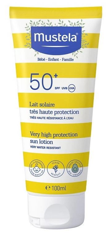 Mlijeko za sunčanje s vrlo visokom zaštitom SPF 50 Zaštita za djecu