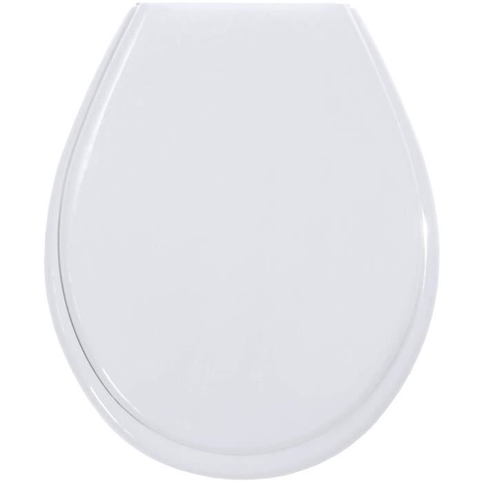 PRIMER ASIENTO DE INODORO BLANCO - POLIPROPILENO
