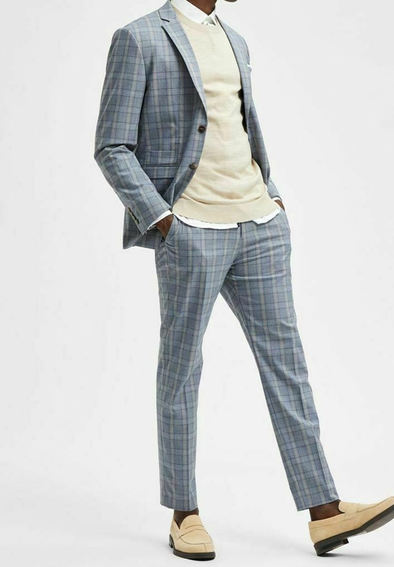 Selected Homme Chinos - donkergrijs