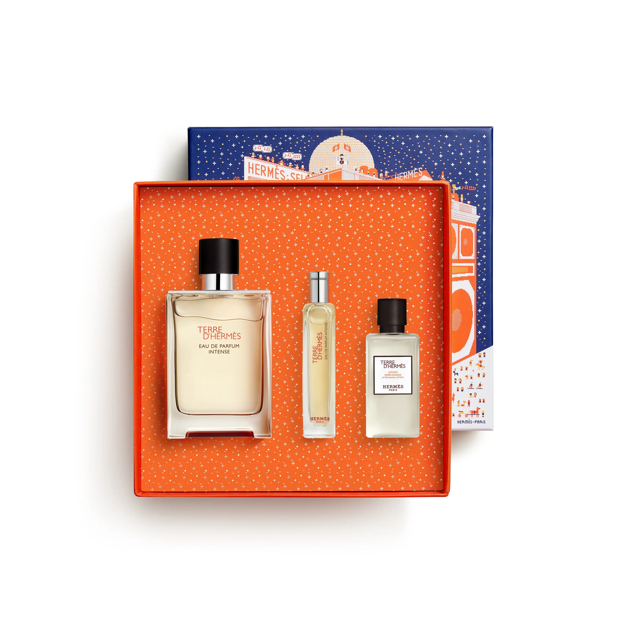 Terre d'Hermès Cofanetto Terre d’Hermès Eau de Parfum Intense - Cofanetto Profumo Uomo, Eau de Parfum, Lozione Dopobarba