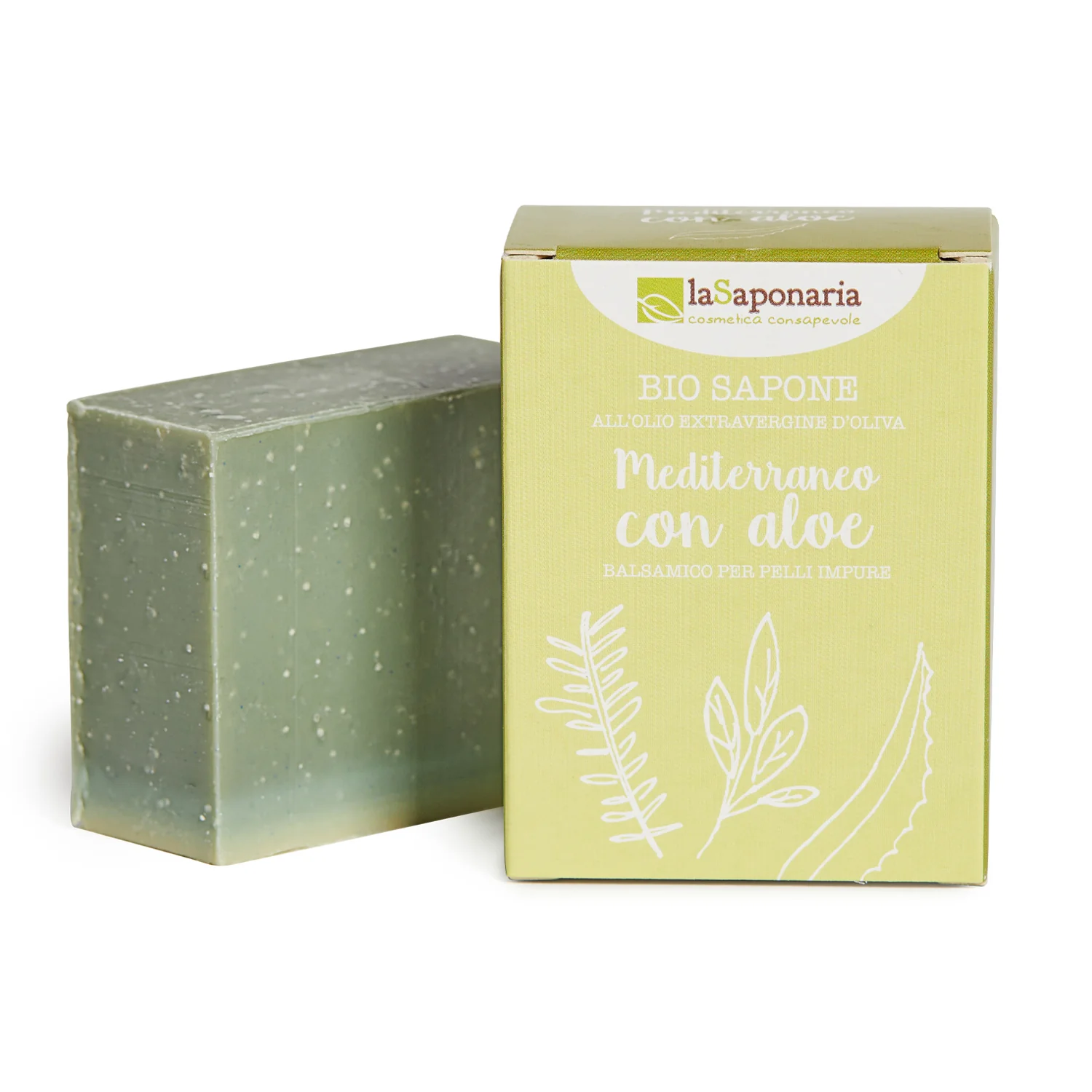 Saponi Sapone solido mediterraneo aloe - Sapone