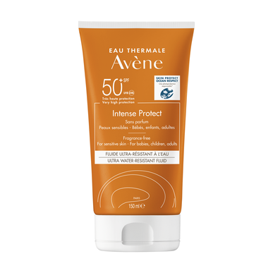 Avène Sun Care Intense Protect SPF50 Flydende solcreme til ansigt og krop - Blue Light
