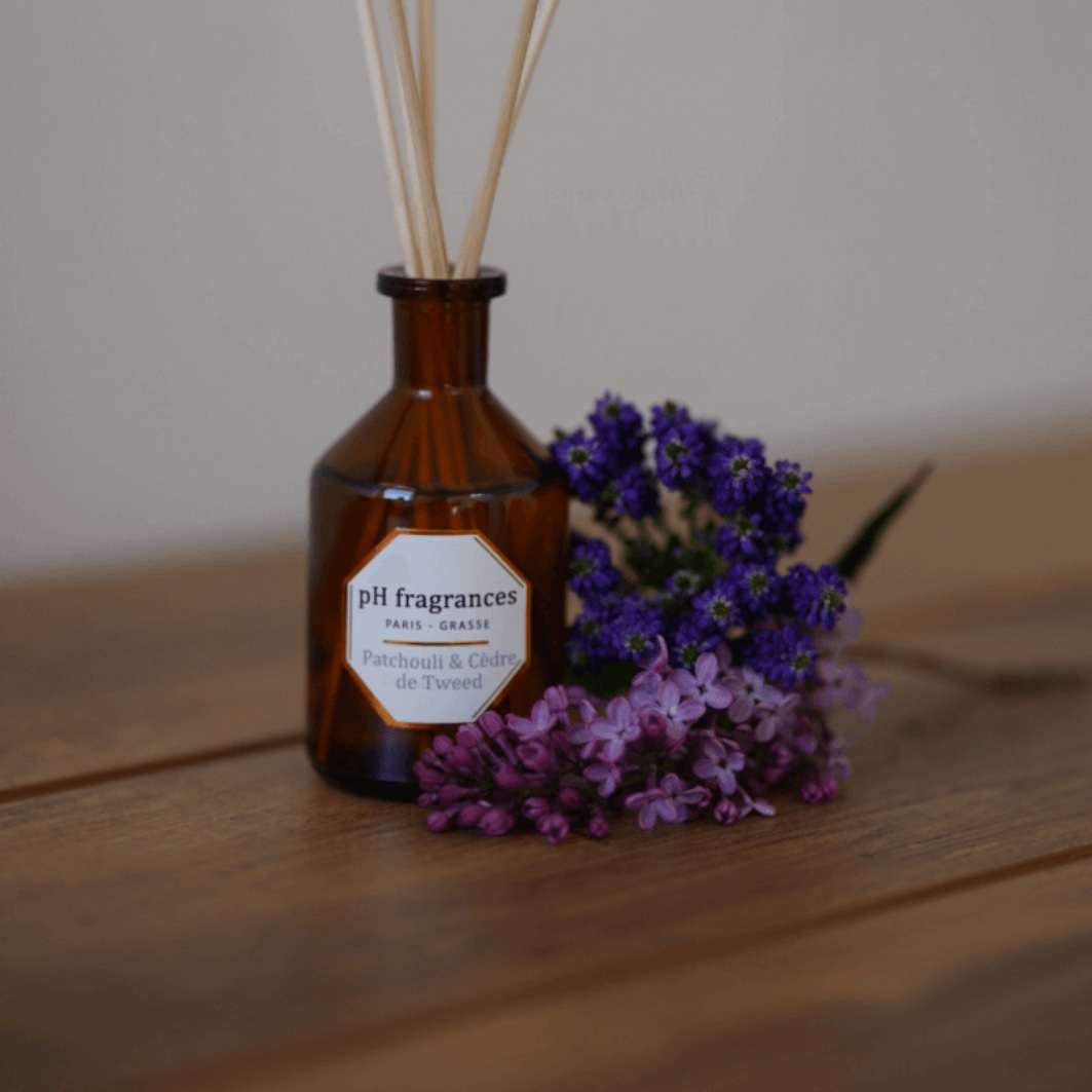 pH Fragrances Hjem Duft Patchouli & Cèdre de Tweed Diffuser - 100ml
