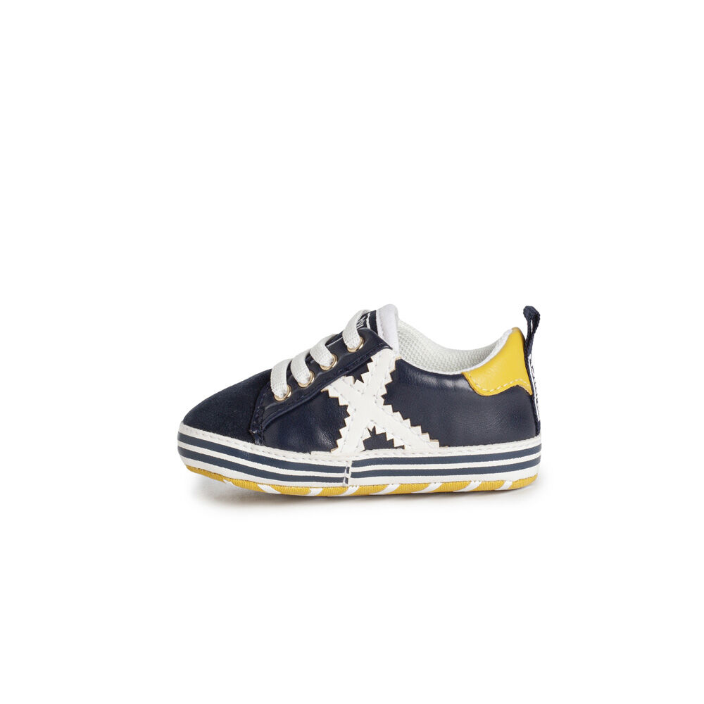  Adidași Munich Rete Zero 8241013 bleumarin/galben