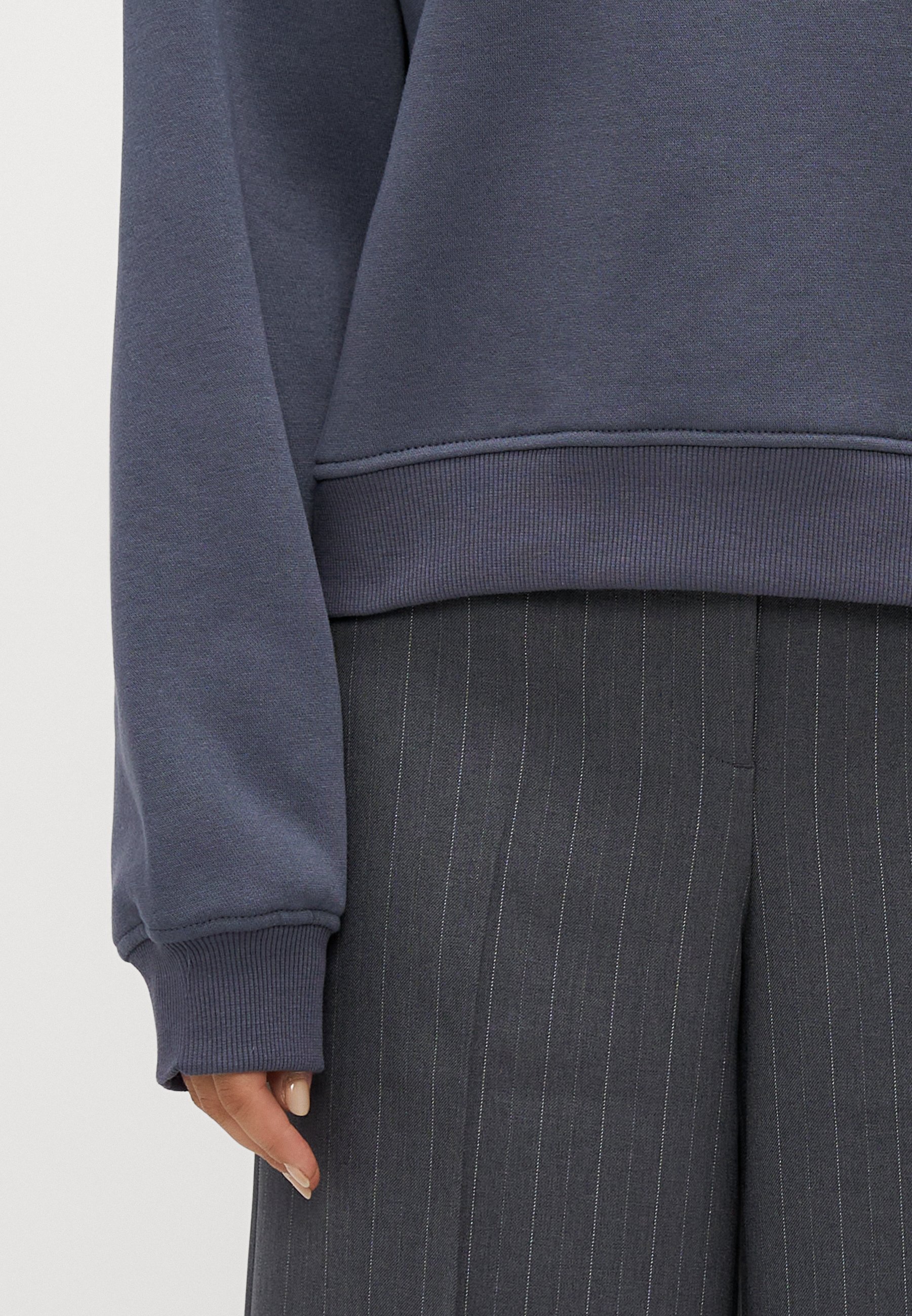 SOLO Petite ONLBEST CREW NECK - Felpa - blu scuro