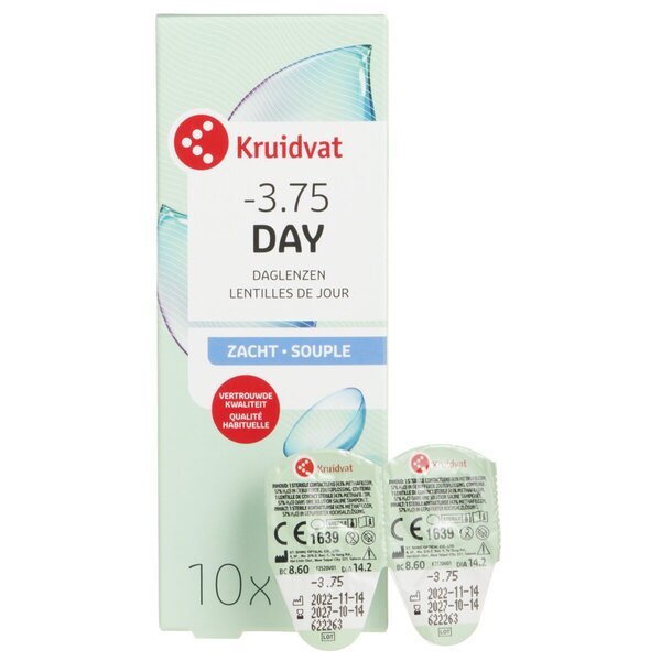 Kruidvat Opticare -3.75 mehke dnevne leče<br>Medicinski pripomoček - 10 kosov