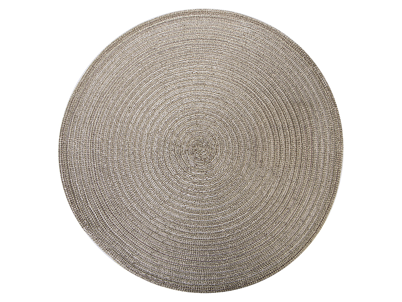 Podkładka pod talerz pleciona 38 cm złota