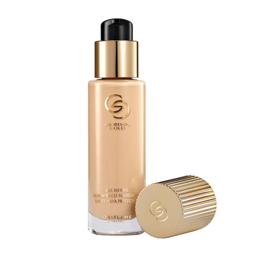 Oriflame Giordani Gold Age Defying SPF12 podkład z serum Light Beige Neutral 30ml