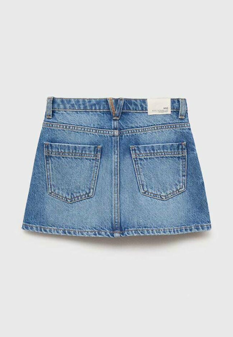 Mango Kids KID TEEN - Mini-jupe - bleue