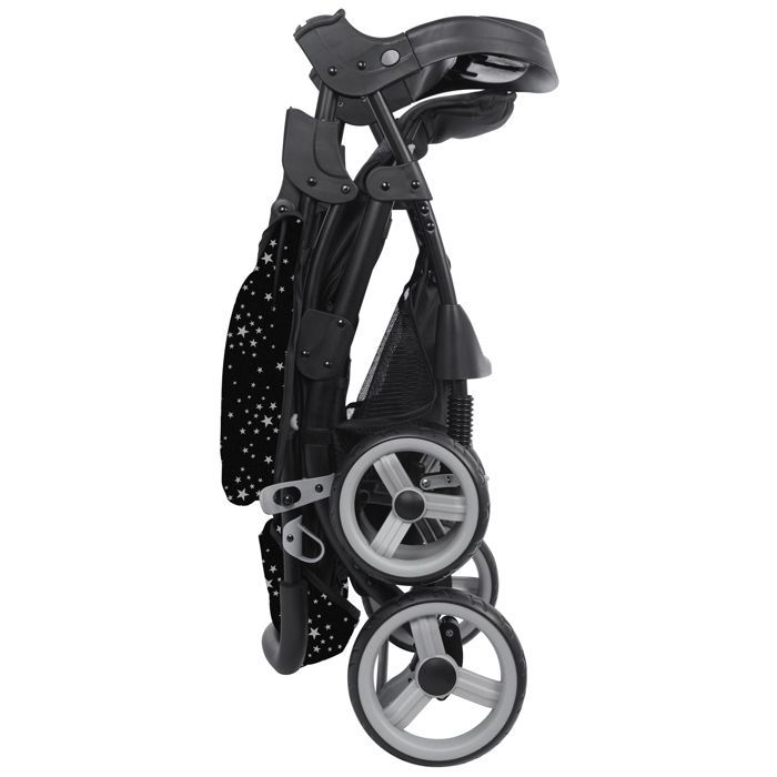 Poussette + siège auto bébé TROTTINE TS Cassiope2 NoirEtoile