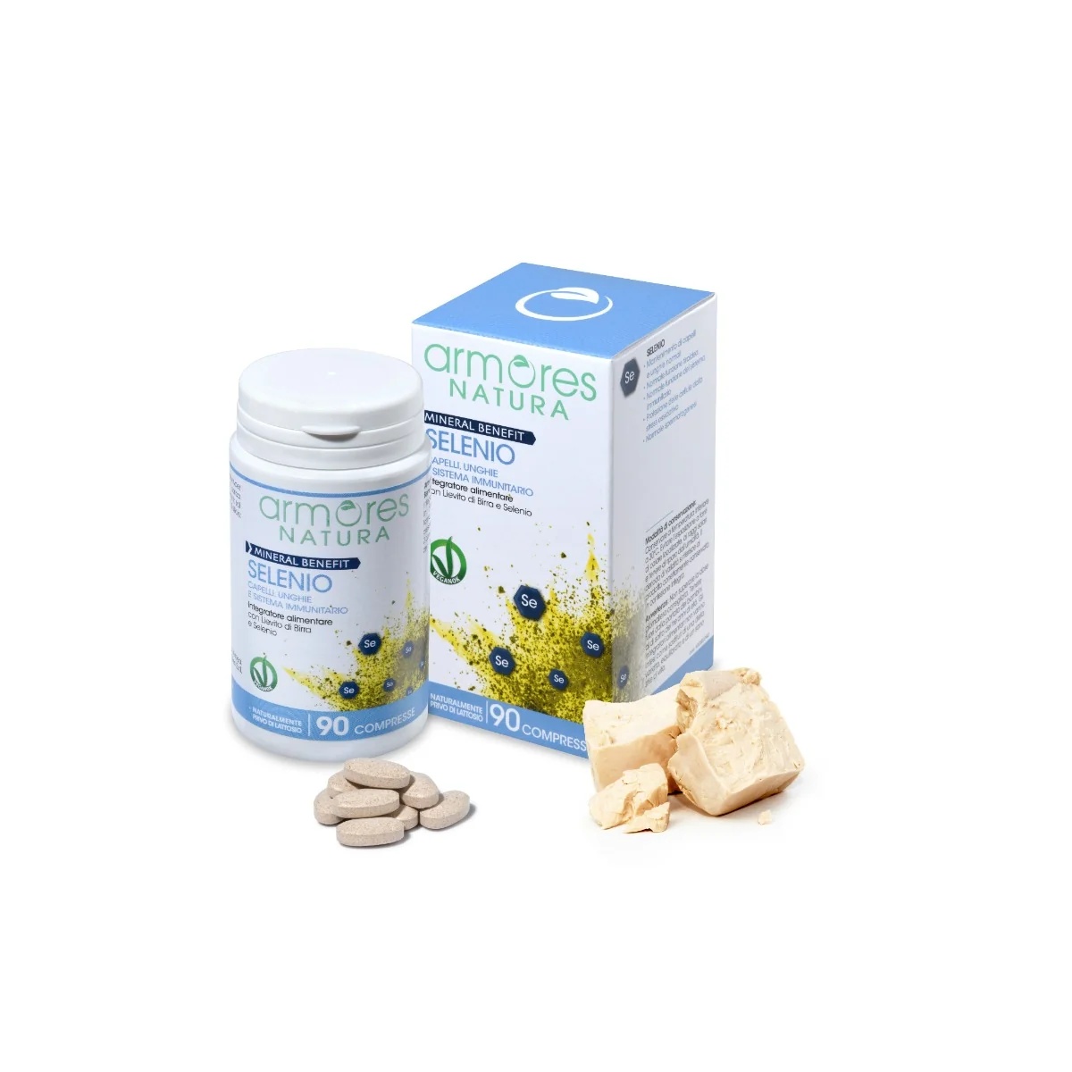 ARMORES NATURA Armores Natura Mineral Benefit Selenium Voedingssupplement 90 tabletten