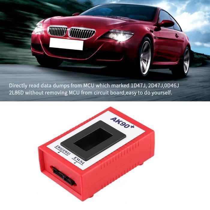 Programador de llaves de coche AK90+ V3.19 Herramienta de diagnóstico compatible con EWS AK90 KEY-PROG