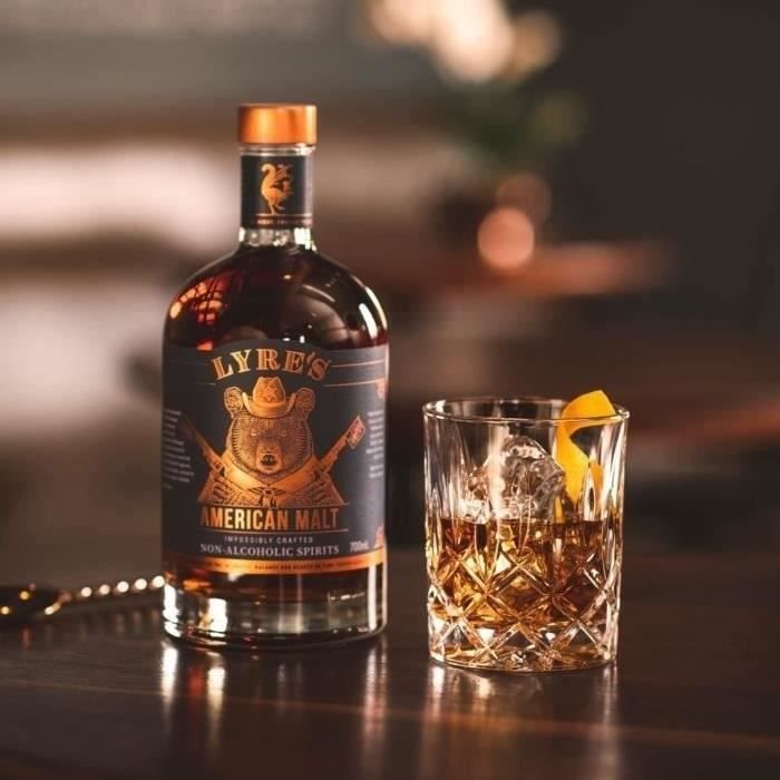 Lyre'S - Malta americana - Bourbon sin alcohol - 70 cl