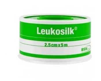 LEUKOSILK Pansements Leukosilk Mutua 500 x 2,5 cm en rouleau
