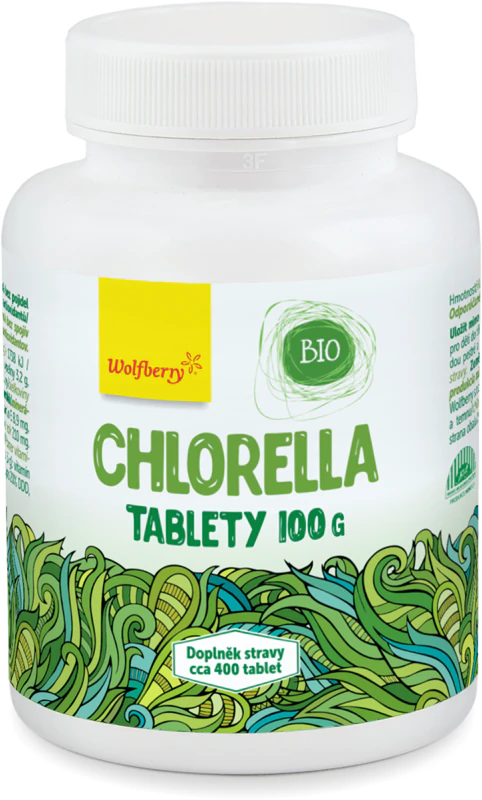 Wolfberry Chlorella BIO Nahrungsergänzungsmittel-Tabletten mit antioxidativen Eigenschaften