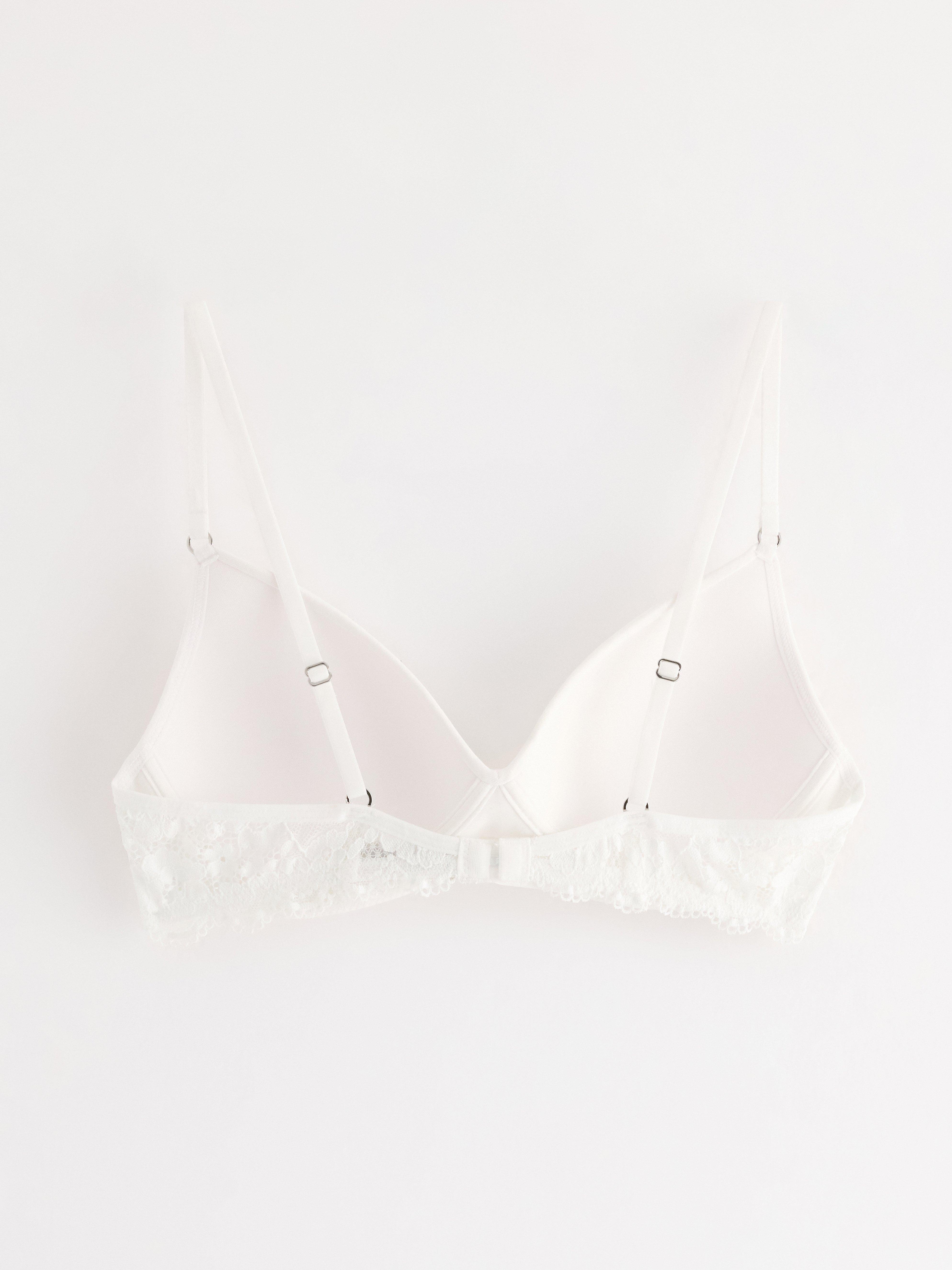 Bygellös soft bh Blanco