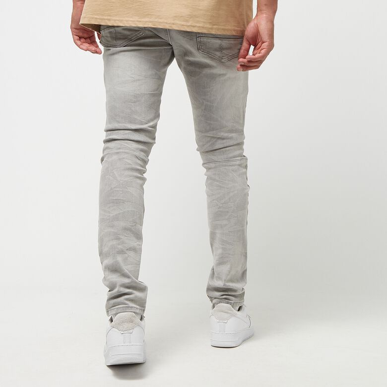 Jeans met bliksemeffect