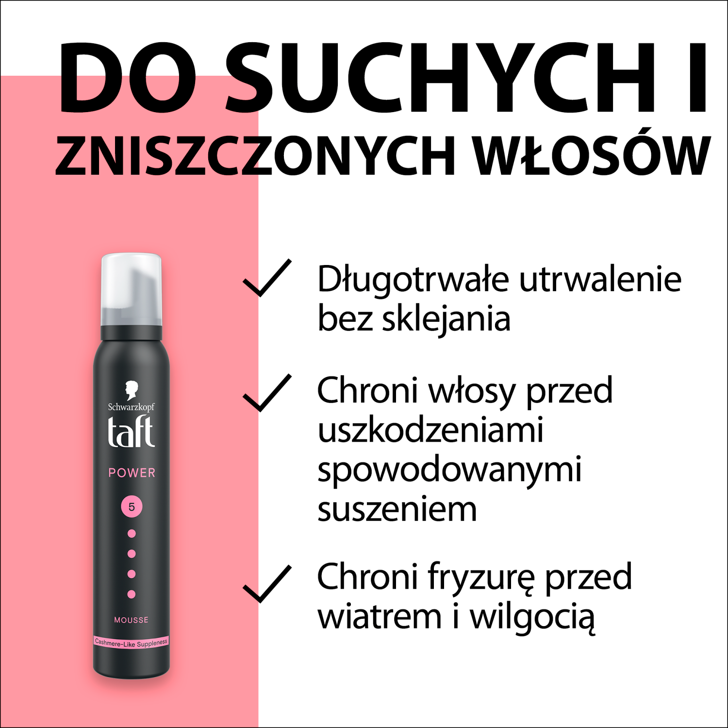 Taft hiusvaahto 200ml Power
